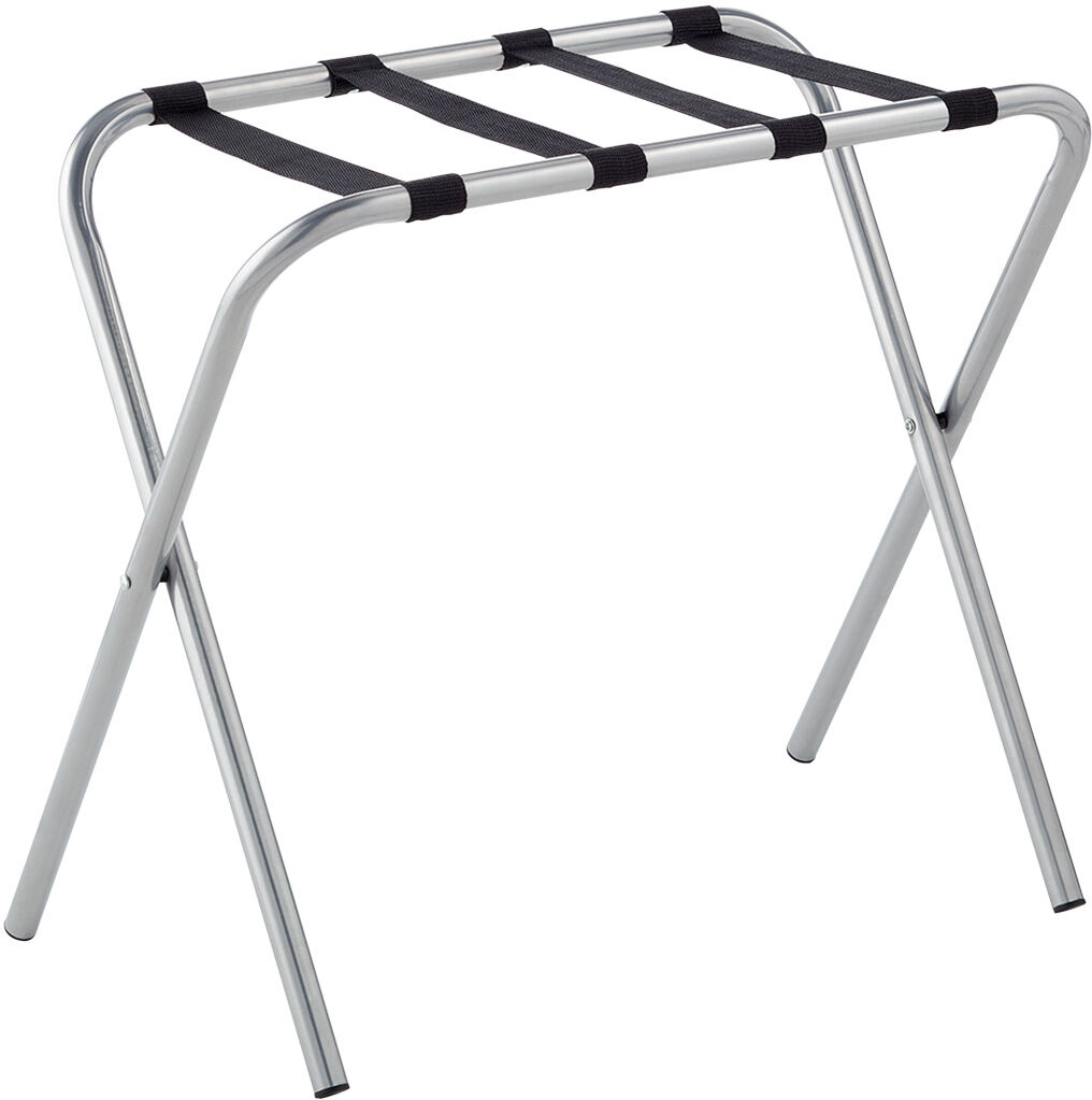 The Container Store Luggage Rack Silver