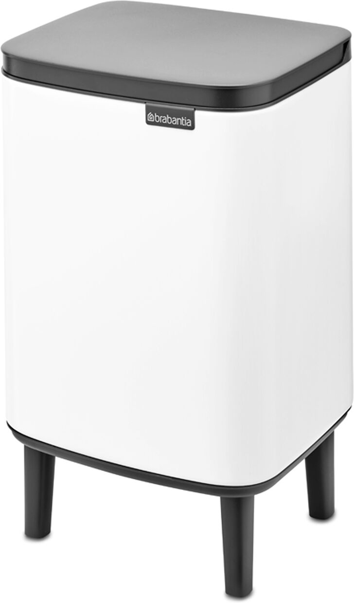 Brabantia 1 .8 gal . Bo Trash Bin White