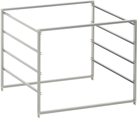 The Container Store Elfa Wide 4-Runner Frame Platinum