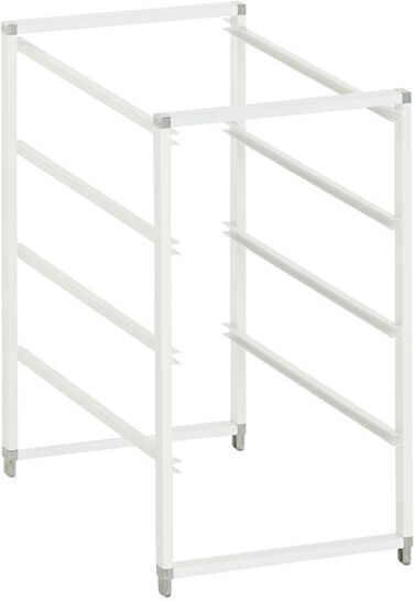 The Container Store X-Narrow 4-Runner Cabinet-Sized Frame White