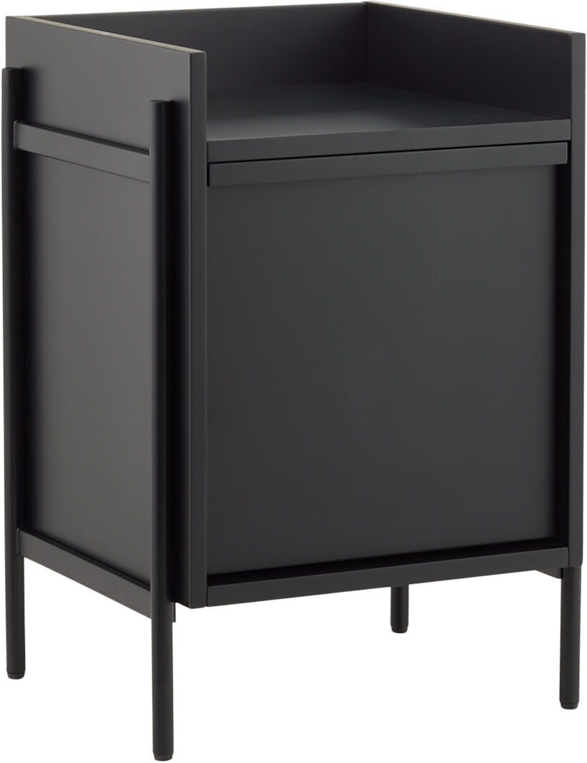 The Container Store Hudson Letter-Size File Cabinet Matte Black