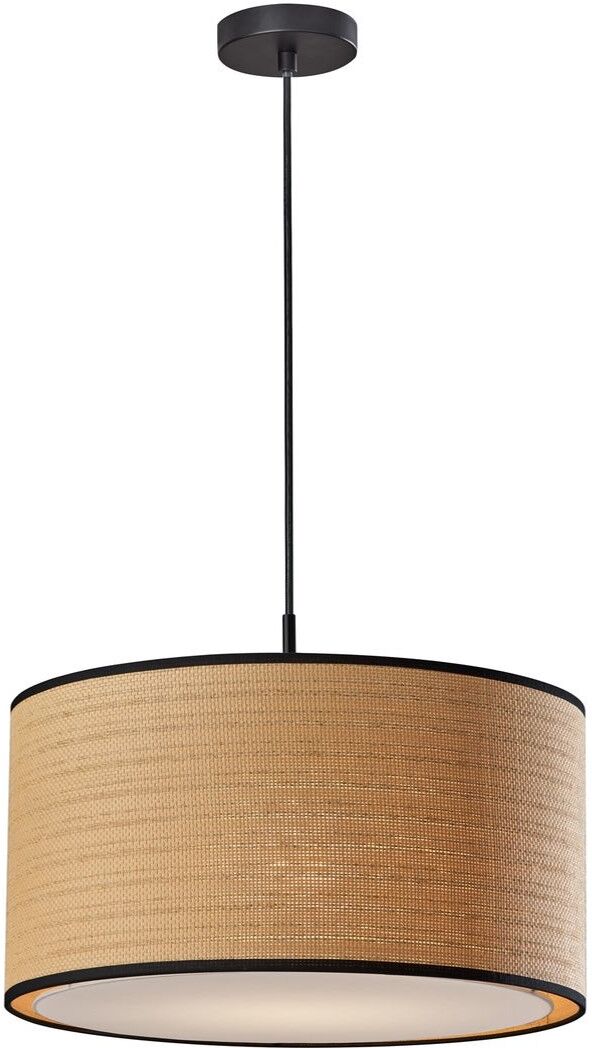 Adesso Large Harvest Pendant Lamp Black