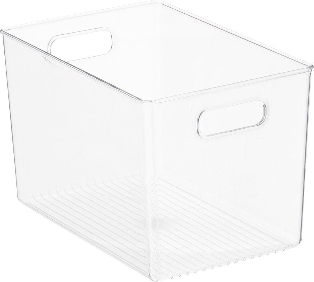 iDESIGN Linus Medium Kitchen Bin Clear