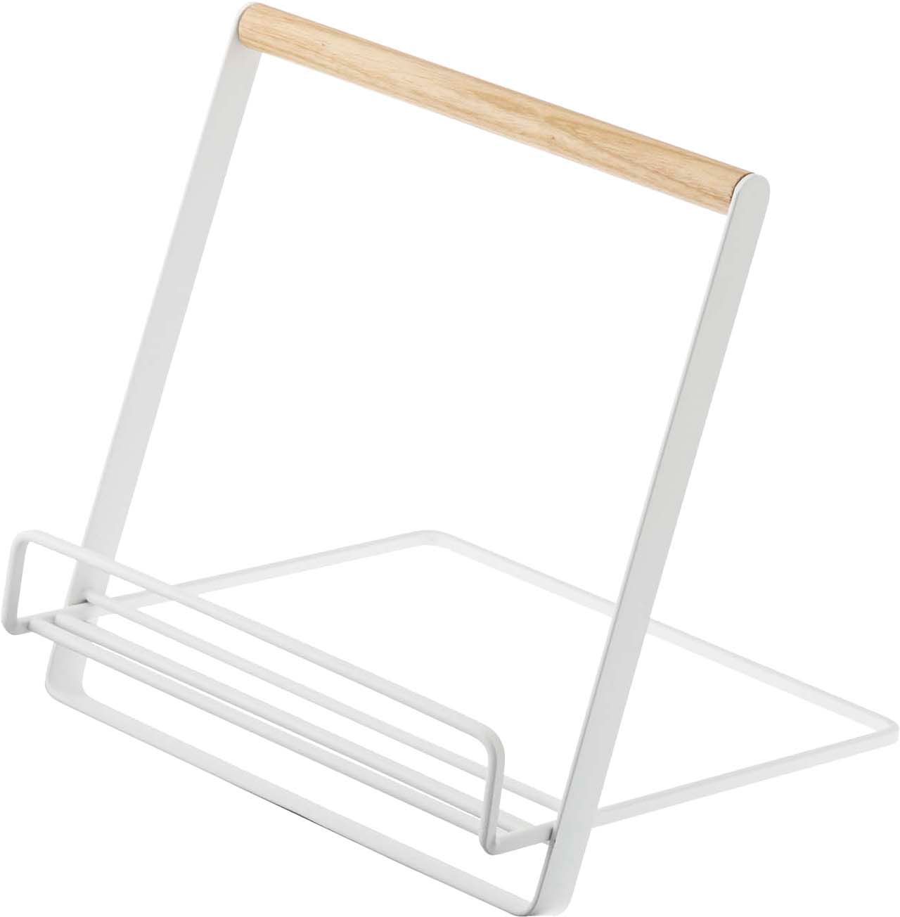 Yamazaki Tosca Tablet and Cookbook Stand White