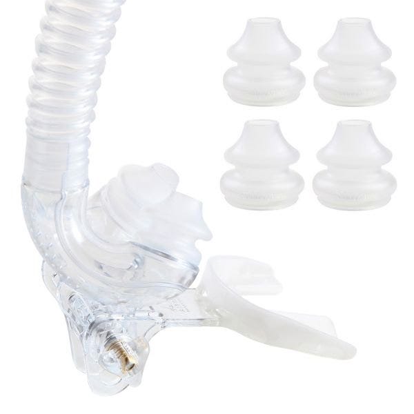 AM Airway Management TAP PAP Nasal Pillow CPAP Mask with Improved Stability Mouthpiece