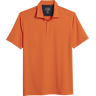 St. Aisle Big & Tall Men's Classic Fit Solid Performance Polo Orange - Size: 4X - Orange - male