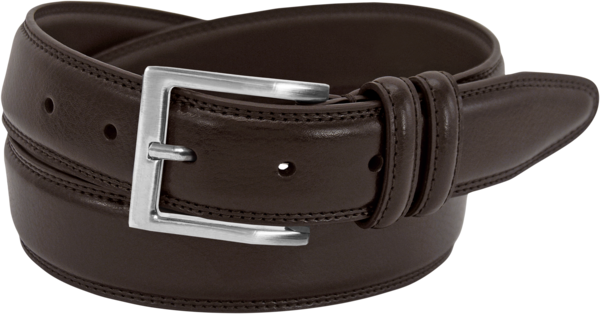 Florsheim Men's 1136 Casual Leather Belt Brown - Size: 44 Waist - Brown - male