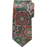 Joseph Abboud Men's Large Medallion Tie Green - Size: One Size - Green - male