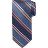 Pronto Uomo Men's Narrow Tie Pnk/Blu Strp - Size: One Size - Only Available at Men's Wearhouse - Pnk/Blu Strp - male