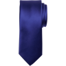 Egara Men's Skinny Tie Royal - Size: One Size - Purple - male