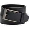 Joseph Abboud Men's Leather Belt Black - Size: 34 Waist - Black - male