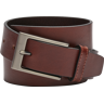 Joseph Abboud Men's Leather Belt Cognac - Size: 34 Waist - Brown - male