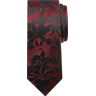 Egara Men's Narrow Tie Burgundy - Size: One Size - Dark Red - male