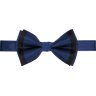 Egara Men's Pre-Tied Formal Bow Tie Blue - Size: One Size - Blue - male