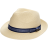 Biltmore Men's Braided Fedora Natural - Size: Medium - Natural - male