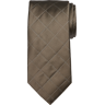 Calvin Klein Men's Narrow Tie Brown - Size: One Size - Brown - male