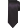 Egara Men's Metallic Narrow Tie Mysterioso Purple - Size: One Size - Mysterioso Plum - male