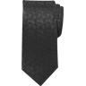 Pronto Uomo Men's Narrow Geometric Tie Black - Size: One Size - Only Available at Men's Wearhouse - Black - male