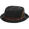 Biltmore Men's Diamond Crown Fedora Charcoal - Size: Medium - Gray - male