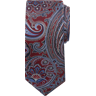 Joseph Abboud Men's Narrow Botanical Paisley Tie Red - Size: One Size - Red - male