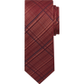 Egara Men's Narrow Matrix Plaid Tie Rust - Size: One Size - Rust - male