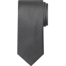 Awearness Kenneth Cole Men's Narrow Micro-Texture Tie Charcoal - Size: One Size - Gray - male