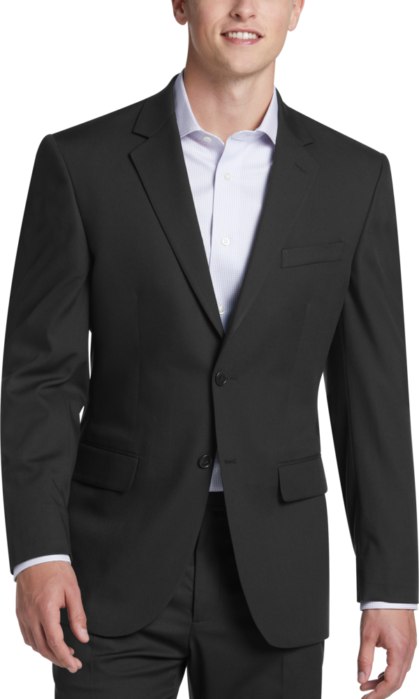 Pronto Uomo Big & Tall Men's Modern Fit Suit Separates Jacket Charcoal Gray - Size: 54 Regular - Only Available at Men's Wearhouse - Gray - male