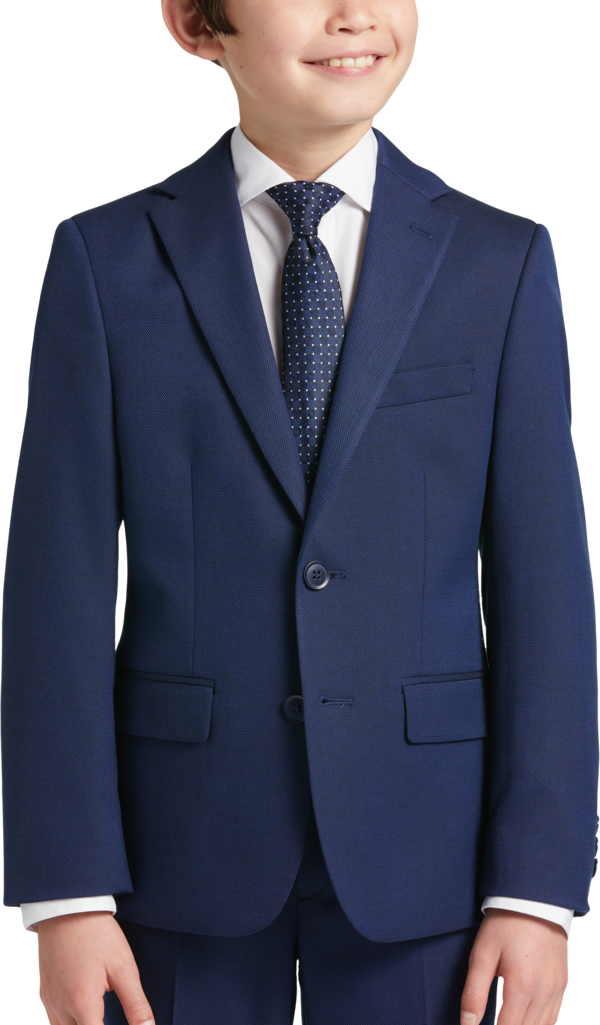 Collection by Michael Strahan Men's Michael Strahan Boys Suit Separates Jacket Blue - Size Boys 14 - Blue - male