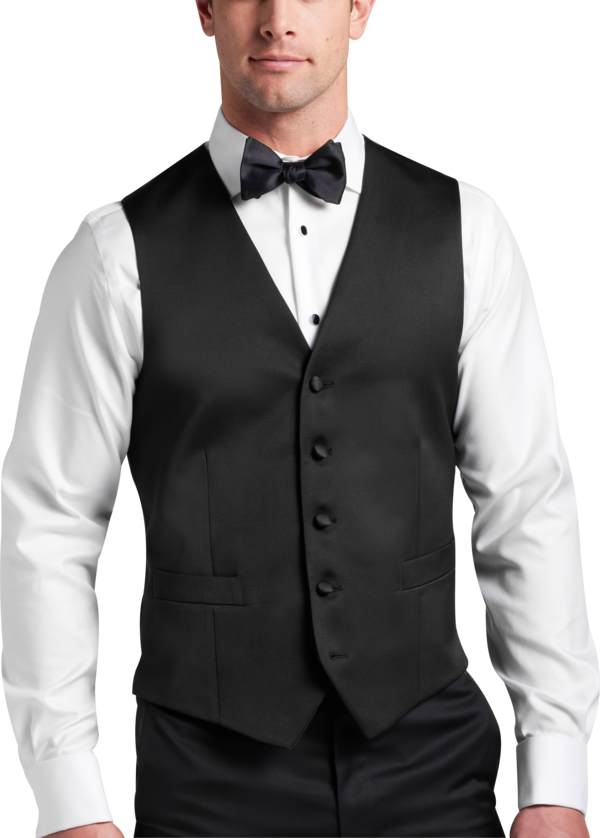 Joseph Abboud Men's Modern Fit Suit Separates Tuxedo Vest Formal - Size: Small - Formal - male
