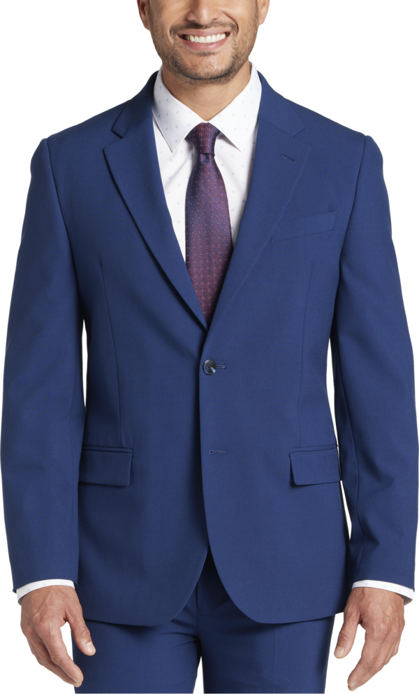 Nautica Big & Tall Men's Modern Fit Suit Blue/Postman - Size: 48 Regular - Blue/Postman - male