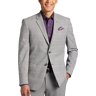 Egara Men's Skinny Fit Sport Coat B/W Check - Size: 38 Regular - B/W Check - male