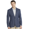 Joseph Abboud Men's Modern Fit Notch Lapel Soft Jacket Blue Birdseye - Size: 42 Regular - Blue Birdseye - male