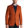 Nautica Men's Modern Fit Microsuede Sport Coat Mustard/Bronze - Size: 46 Regular - Mustard/Bronze - male