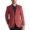 Nautica Men's Modern Fit Microsuede Sport Coat Dusty Rose - Size: 46 Long - Dusty Rose - male