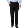 Haggar Men's Premium Comfort Performance 4-Way Stretch Classic Fit Dress Pants Black - Size: 38W x 29L - Black - male