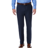 Haggar Men's Premium Comfort Performance 4-Way Stretch Classic Fit Dress Pants Blue - Size: 34W x 32L - Blue - male