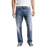 Silver Jeans Men's Grayson Classic Fit Straight Jeans Medium Wash - Size: 34W x 34L - Medium Wash - male
