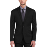 Awearness Kenneth Cole AWEAR-TECH Men's Slim Fit Suit Separates Jacket Black - Size: 38 Long - Black - male