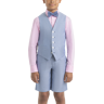 Lauren By Ralph Lauren Boys (Sizes 4-7) Men's Suit Separates Vest Light Blue Chambray - Size: Boys 5 - Light Blue Chambray - male