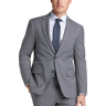 Tommy Hilfiger Modern Fit Flex Men's Suit Separates Jacket Med Gray Solid - Size: 38 Long - Med Gray Solid - male