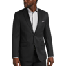 Calvin Klein Slim Fit Peak Lapel Men's Suit Separates Jacket Black Check - Size: 44 Regular - Black - male