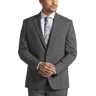 Lauren By Ralph Lauren Classic Fit Men's Suit Separates Jacket Charcoal Plaid - Size: 44 Short - Gray - male