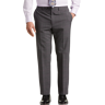 Lauren By Ralph Lauren Classic Fit Men's Suit Separate Pants Charcoal Plaid - Size: 36W x 32L - Gray - male