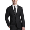 JOE Joseph Abboud Slim Fit Men's Suit Separates Jacket Black Solid - Size: 42 Regular - Black - male