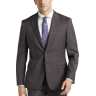 JOE Joseph Abboud Slim Fit Men's Suit Separates Jacket Purple Sharkskin - Size: 42 Regular - Plum Sharkskin - male