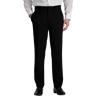 Haggar Men's Modern Straight Fit Premium Comfort Performance 4-Way Stretch Suit Separates Pants Black Solid - Size: 34W x 30L - Black - male
