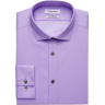 Calvin Klein Men's Infinite Slim Fit Dress Shirt Viola - Size: 14 1/2 32/33 - Viola - male