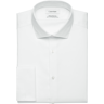 Calvin Klein Big & Tall Men's Infinite Non-Iron Slim Fit Stretch Collar French Cuff Dress Shirt White Solid - Size: 22 38/39 - White Solid - male