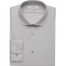 Calvin Klein Men's Infinite Non-Iron Slim Fit Stretch Collar Dress Shirt Pearl Gray - Size: 15 32/33 - Pearl Gray - male