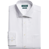 Lauren By Ralph Lauren Men's UltraFlex Classic Fit Non-Iron Dress Shirt White Solid - Size: 16 32/33 - White Solid - male